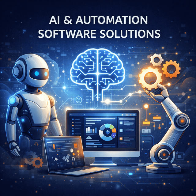 How AI & Automation Are Transforming Modern Software Solutions