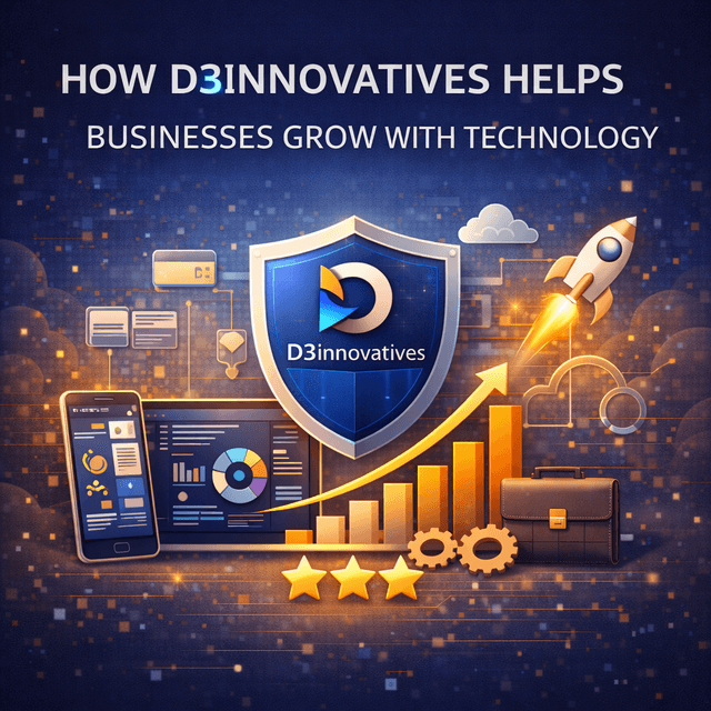 How D3innovatives Helps Businesses Grow with Technology